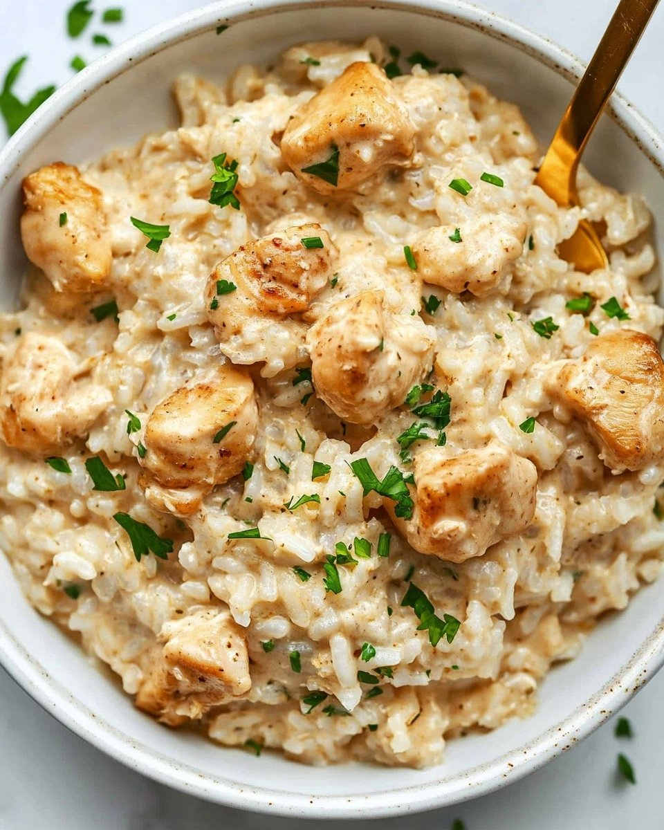 Creamy Chicken and Rice Recipe