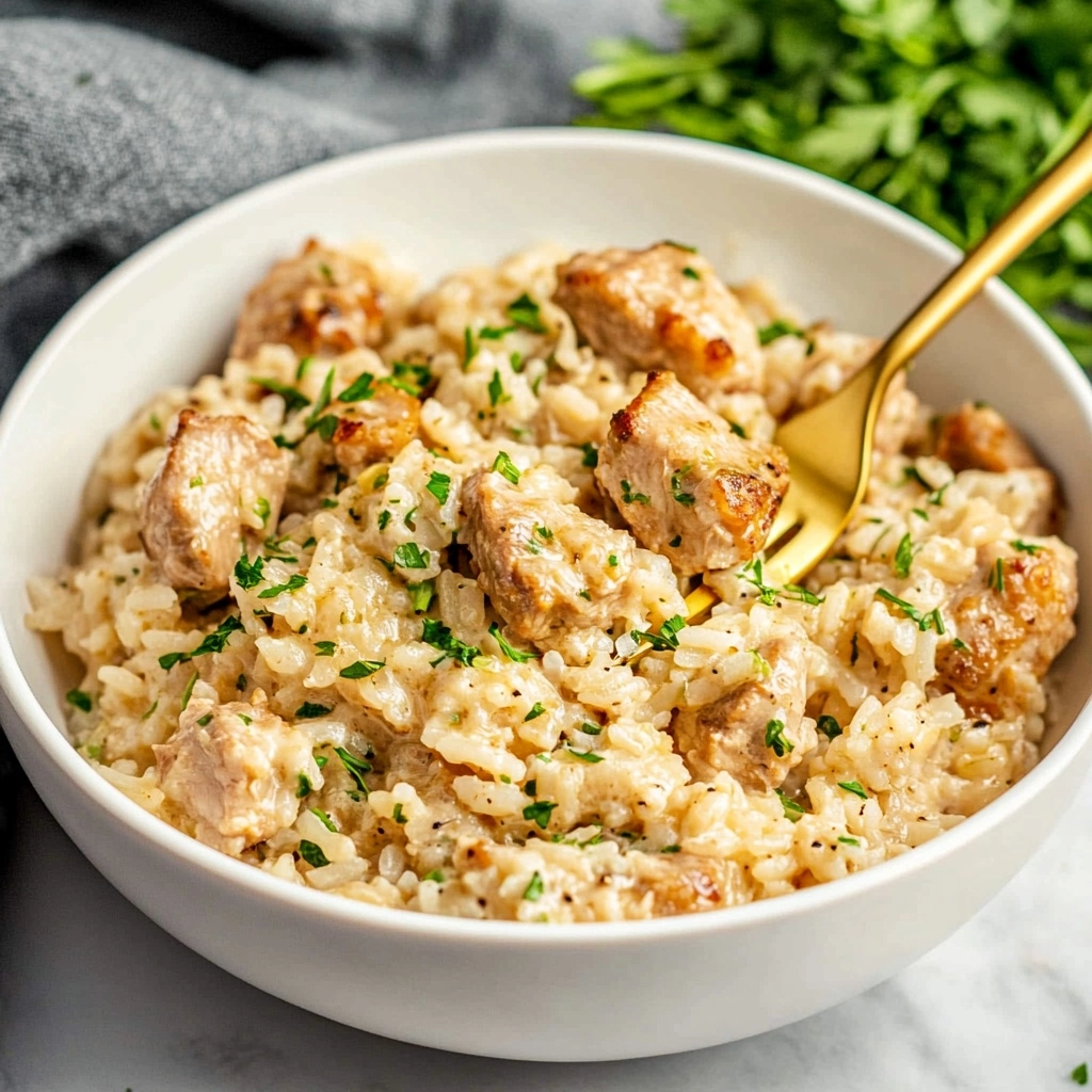 Creamy Chicken and Rice Recipe - Recipe Image