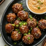 Korean BBQ Meatballs Dip Recipe