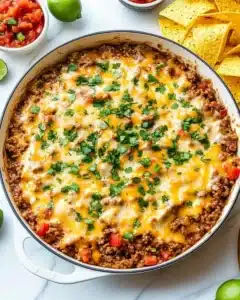 Mexican Taco Rice Skillet Recipe