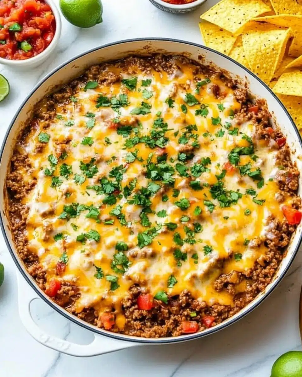 Mexican Taco Rice Skillet Recipe