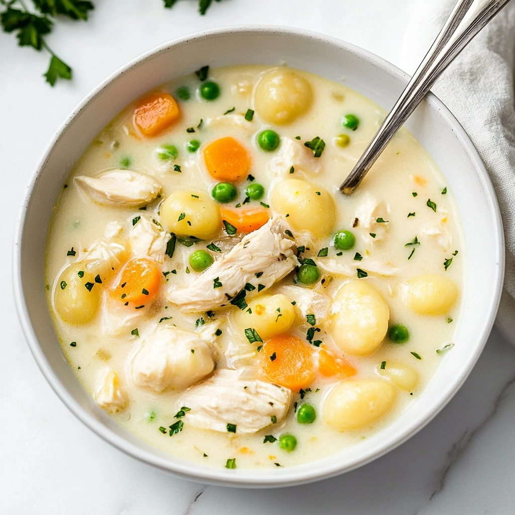 Chicken Pot Pie Gnocchi Recipe - Recipe Image
