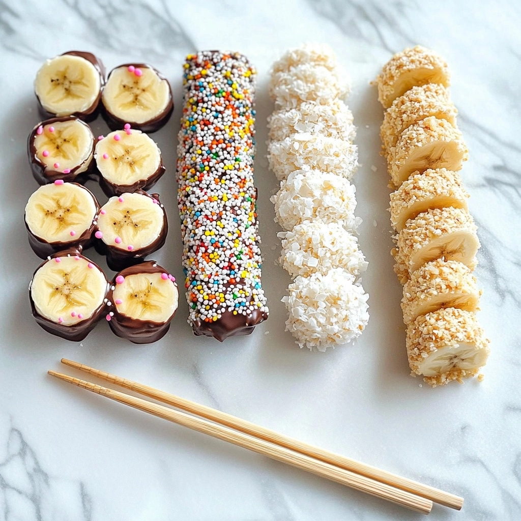 Banana Sushi Recipe - Recipe Image