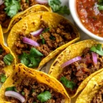 Crispy Ground Beef Tacos Recipe