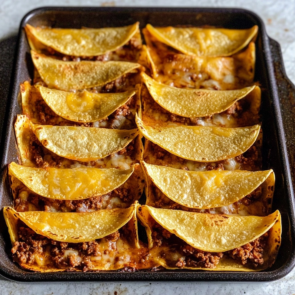 Crispy Ground Beef Tacos Recipe - Recipe Image