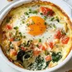 Baked Feta Eggs Recipe