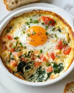 Baked Feta Eggs Recipe