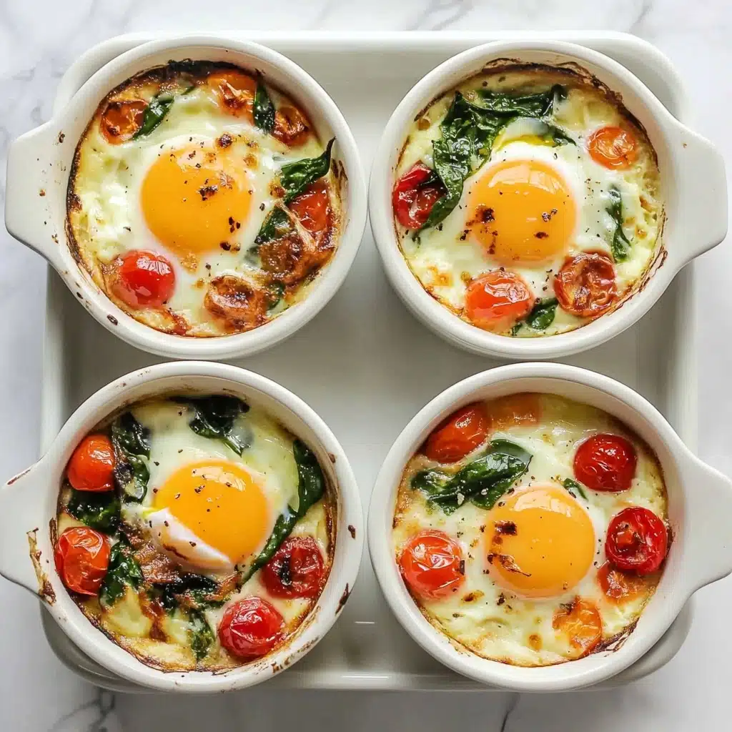 Baked Feta Eggs Recipe - Recipe Image