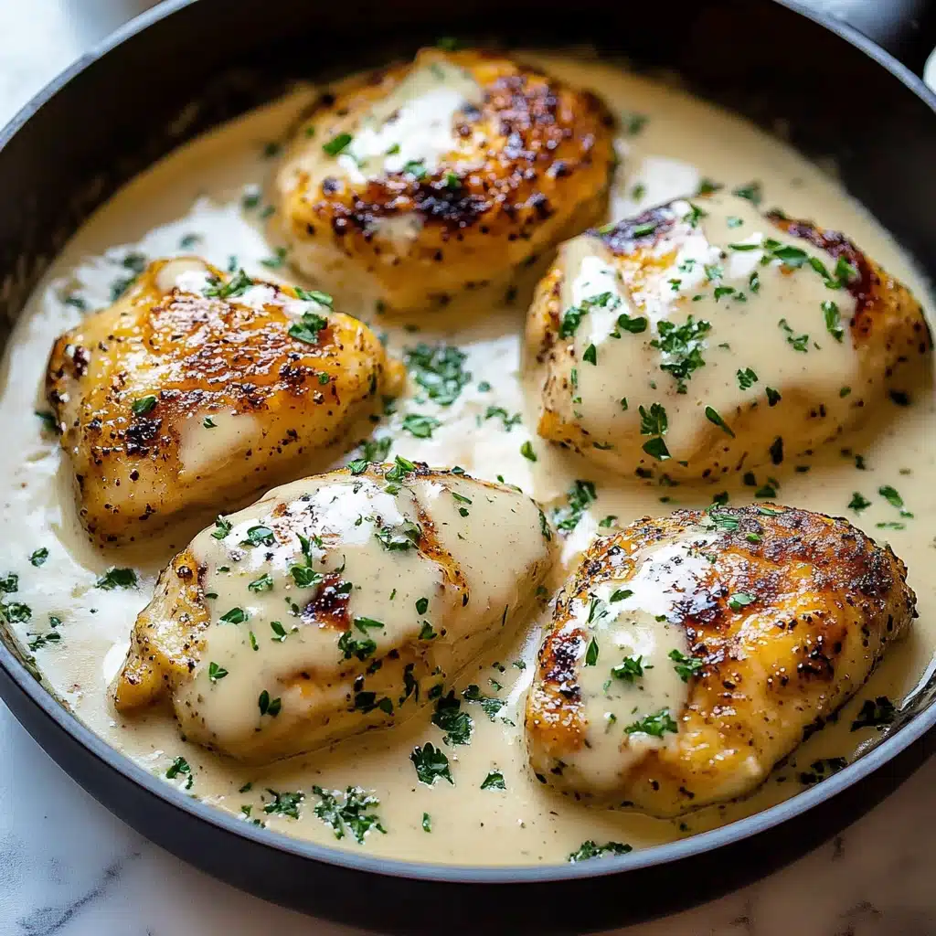 Creamy Garlic Parmesan Chicken Recipe - Recipe Image