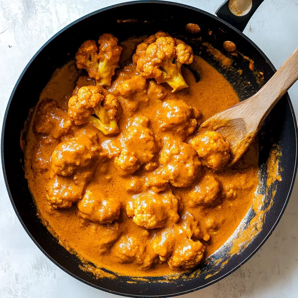 30 Minute Indian Coconut Butter Cauliflower Recipe - Recipe Image