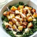 Spicy Potato Kale Bowls with Mustard Tahini Dressing Recipe