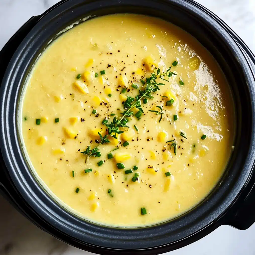 Slow Cooker Corn Chowder Recipe - Recipe Image