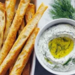 Pita Fries with Tzatziki Recipe