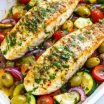 Mediterranean Baked Fish Recipe
