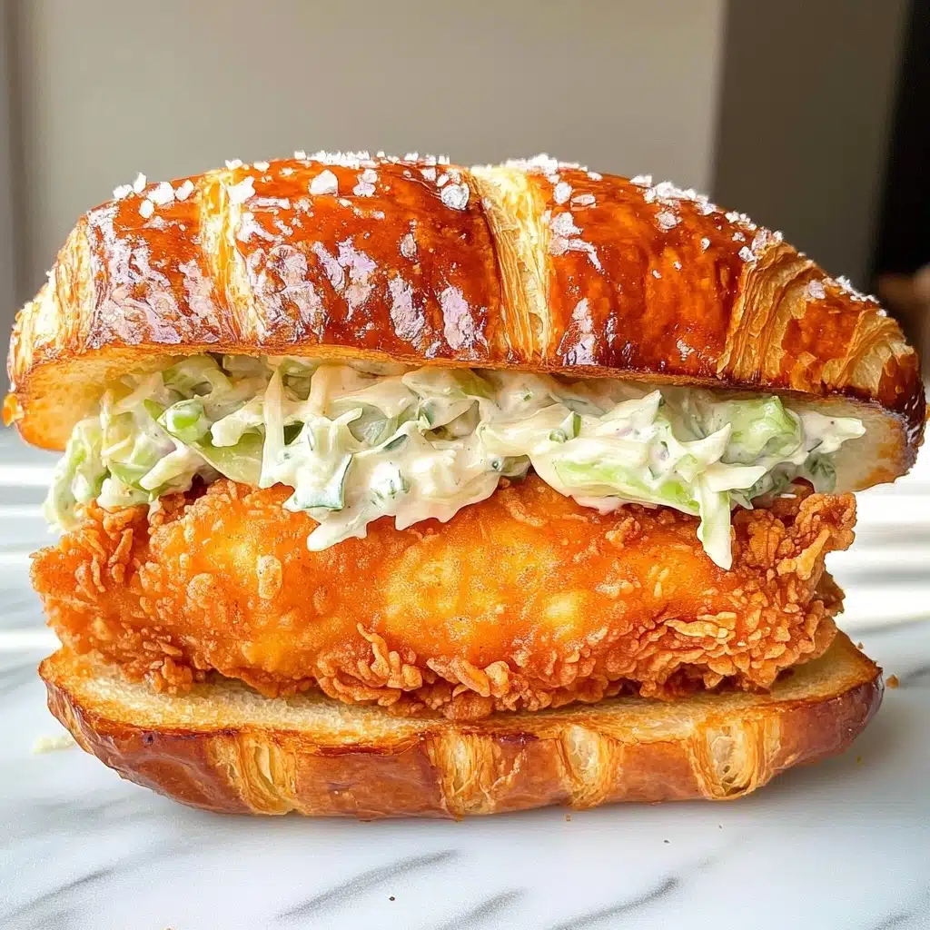 Chicken Caesar Croissant Recipe - Recipe Image