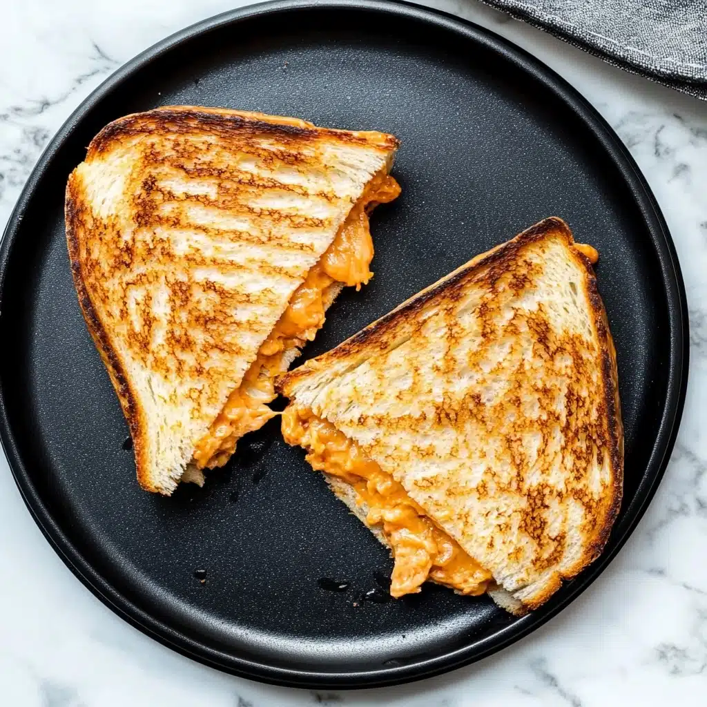 Buffalo Chicken Grilled Cheese - Ultimate Comfort Food Recipe