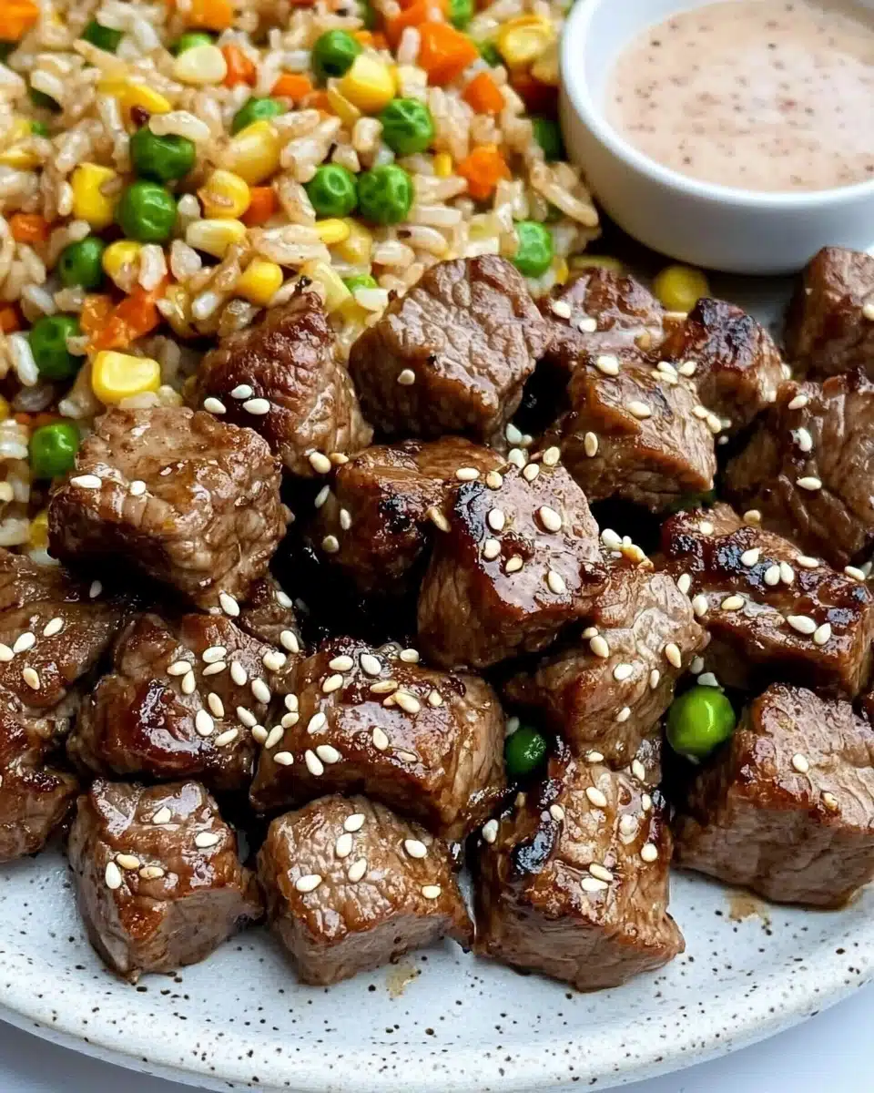 Easy Hibachi Steak with Fried Rice Recipe
