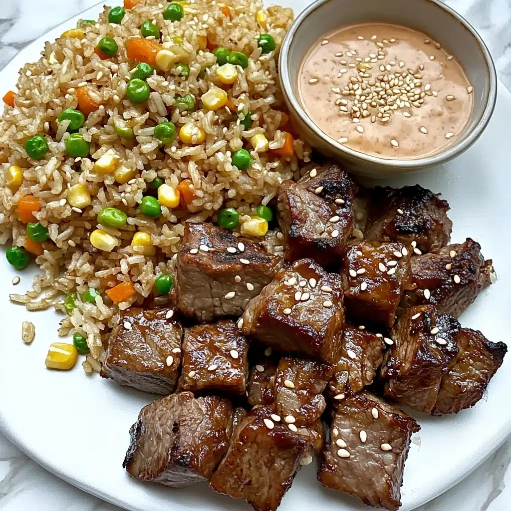 Easy Hibachi Steak with Fried Rice Recipe - Recipe Image