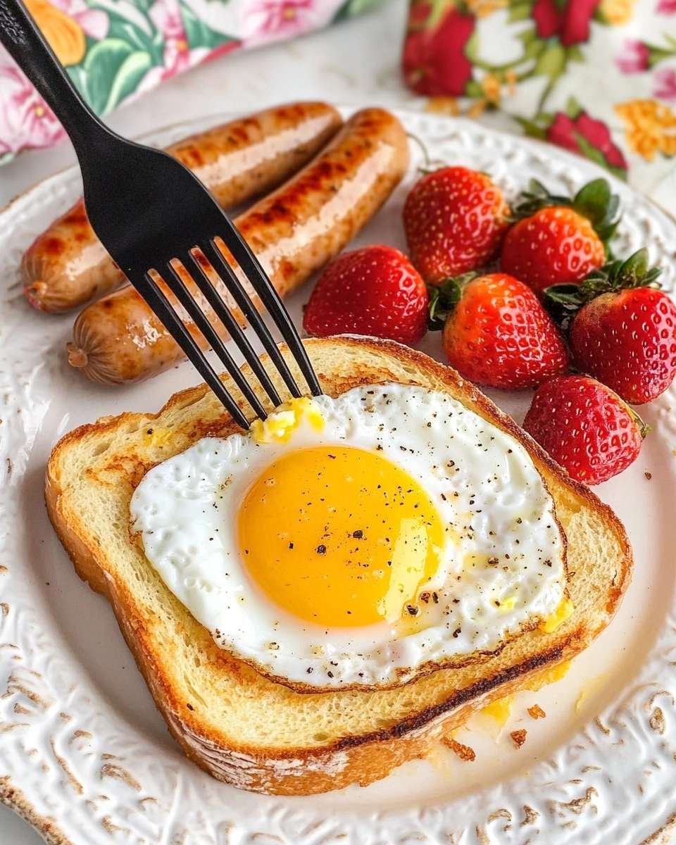 Air Fryer Egg Toast Recipe