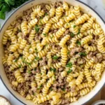 One Pot Beef and Garlic Butter Pasta Recipe