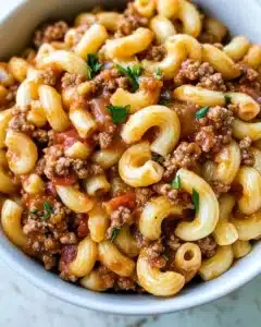 Hamburger and Macaroni Recipe