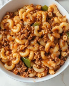 One-Pot Macaroni and Beef Recipe