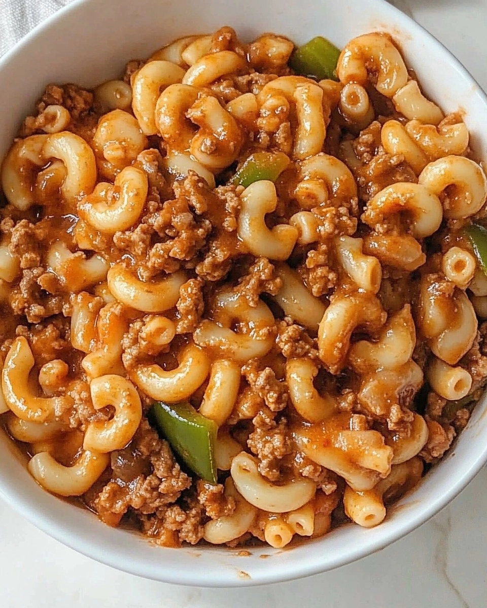 One-Pot Macaroni and Beef Recipe
