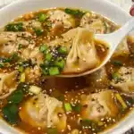 Instant Pot Spicy Dumpling Soup Recipe