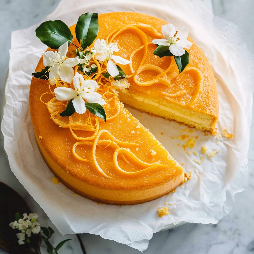 Whole Orange Cake - Flourless Recipe - Recipe Image