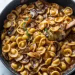One Pot French Onion Pasta Recipe