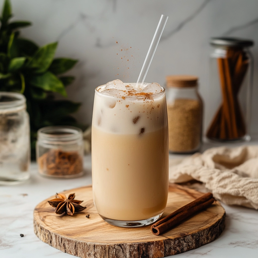 Iced Vanilla Chai Latte Recipe - Recipe Image