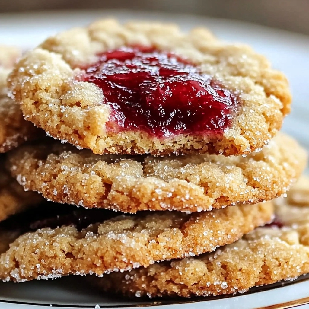 Buttery Raspberry Crumble Cookies Recipe - Recipe Image