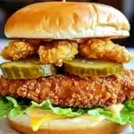 Hot Honey Fried Chicken Sandwiches Recipe