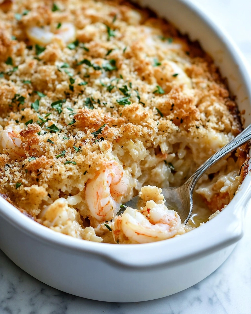 Shrimp and Crab Seafood Casserole Recipe
