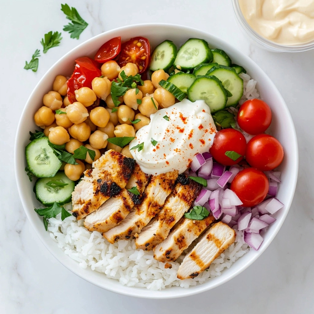 Mediterranean Chicken & Rice Bowls Recipe - Recipe Image