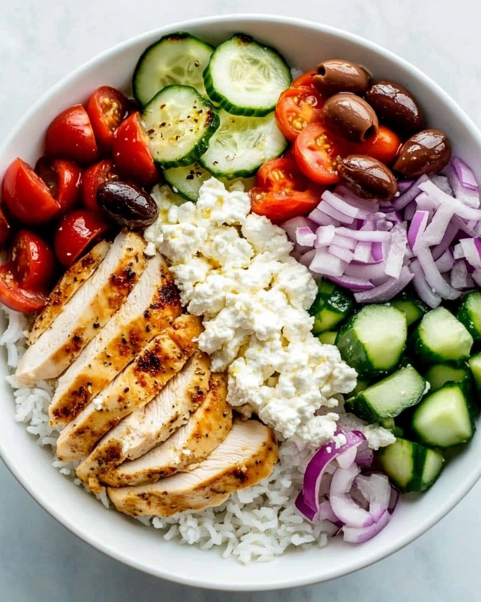 Greek Chicken Bowls Recipe