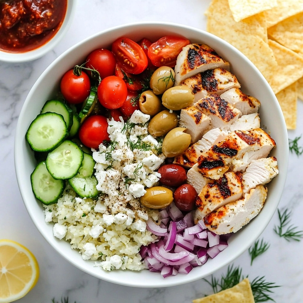 Greek Chicken Bowls Recipe - Recipe Image