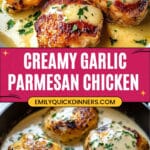 Creamy Garlic Parmesan Chicken Recipe