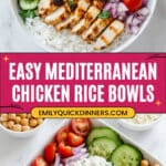 Mediterranean Chicken & Rice Bowls Recipe