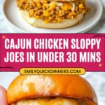 Cajun Chicken Sloppy Joes Recipe