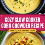 Slow Cooker Corn Chowder Recipe