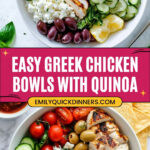 Greek Chicken Bowls Recipe