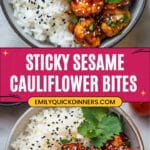 Sticky Sesame Cauliflower (Vegan Recipe) Recipe