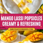 Mango Lassi Popsicles Recipe