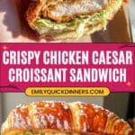 Chicken Caesar Croissant Recipe