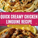 Creamy Chicken Linguine Recipe