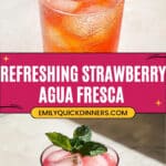 Strawberry Agua Fresca Recipe