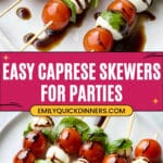 Caprese Skewers Recipe