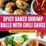 Spicy Baked Shrimp Balls Recipe