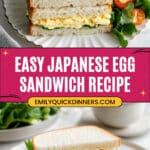 Japanese Egg Sandwich (Tamago Sando) Recipe